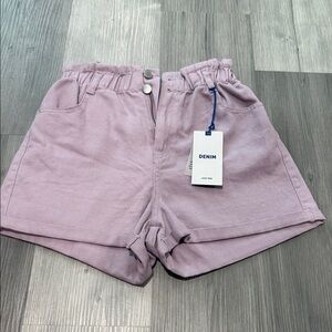 Love Tree Lavender Jean Shorts